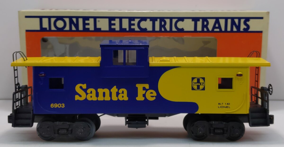 Lionel 6-6903 O Gauge Santa Fe Extended Vision Caboose LN/Box