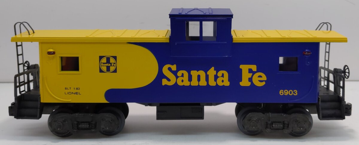 Lionel 6-6903 O Gauge Santa Fe Extended Vision Caboose LN/Box