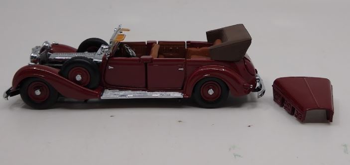Franklin Mint B11PW43 1:43 1939 Mercedes 770K Grosser Cabriolet
