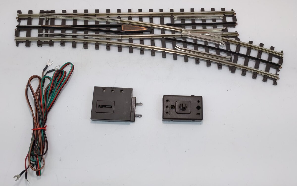 MTH 45-1020 O72 ScaleTrax Nickel Silver Right Hand Remote Switch Turnout