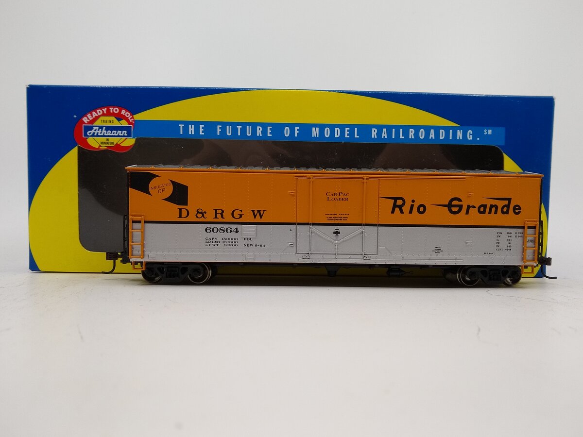 Athearn 74806 HO Rio Grande 50' YSD Boxcar #60864