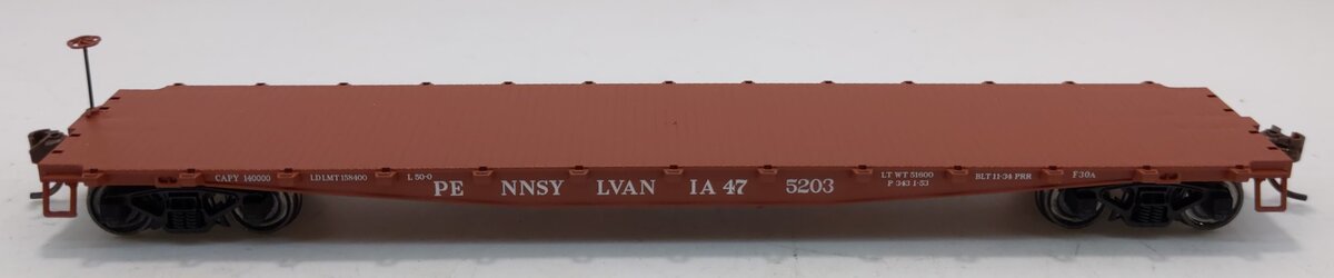 Bowser 41929 HO Pennsylvania 50 Foot Flat Car Kits & Ready-to-Run #475203