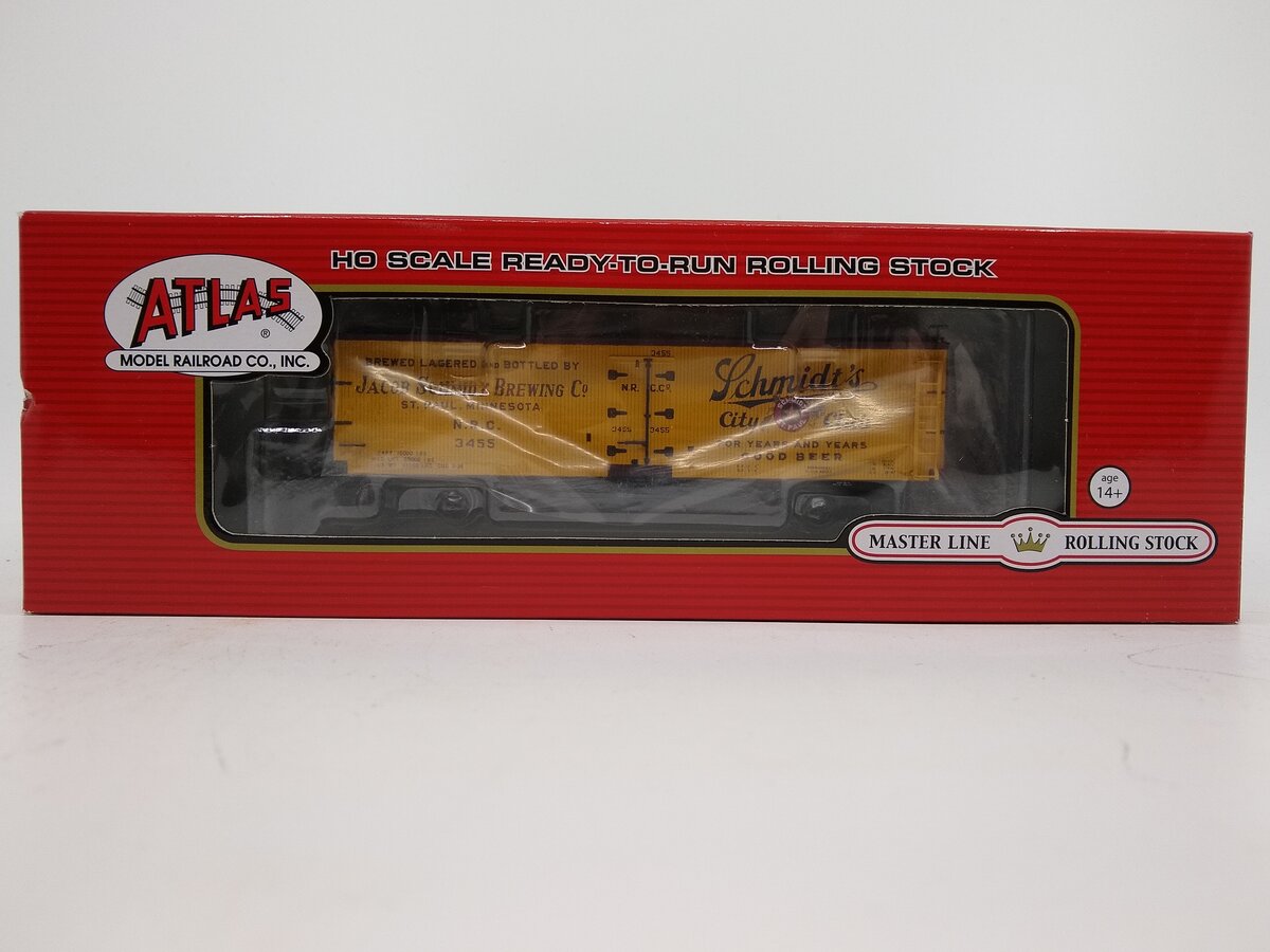 Atlas 20002726 HO Scale NRC Schmidt's 40' Wood Reefer #3455
