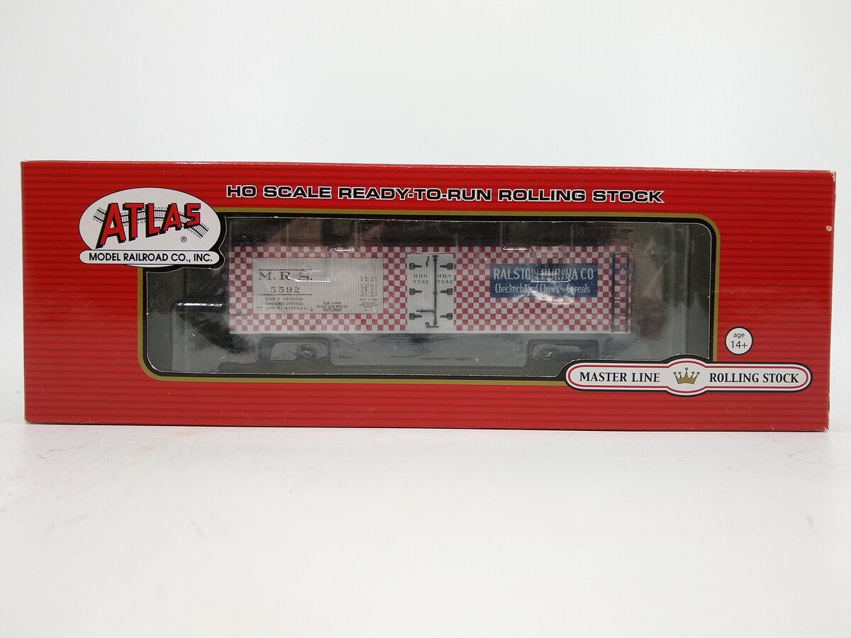 Atlas 20002014 HO Ralston-Purina 40' Wood Reefer #5592