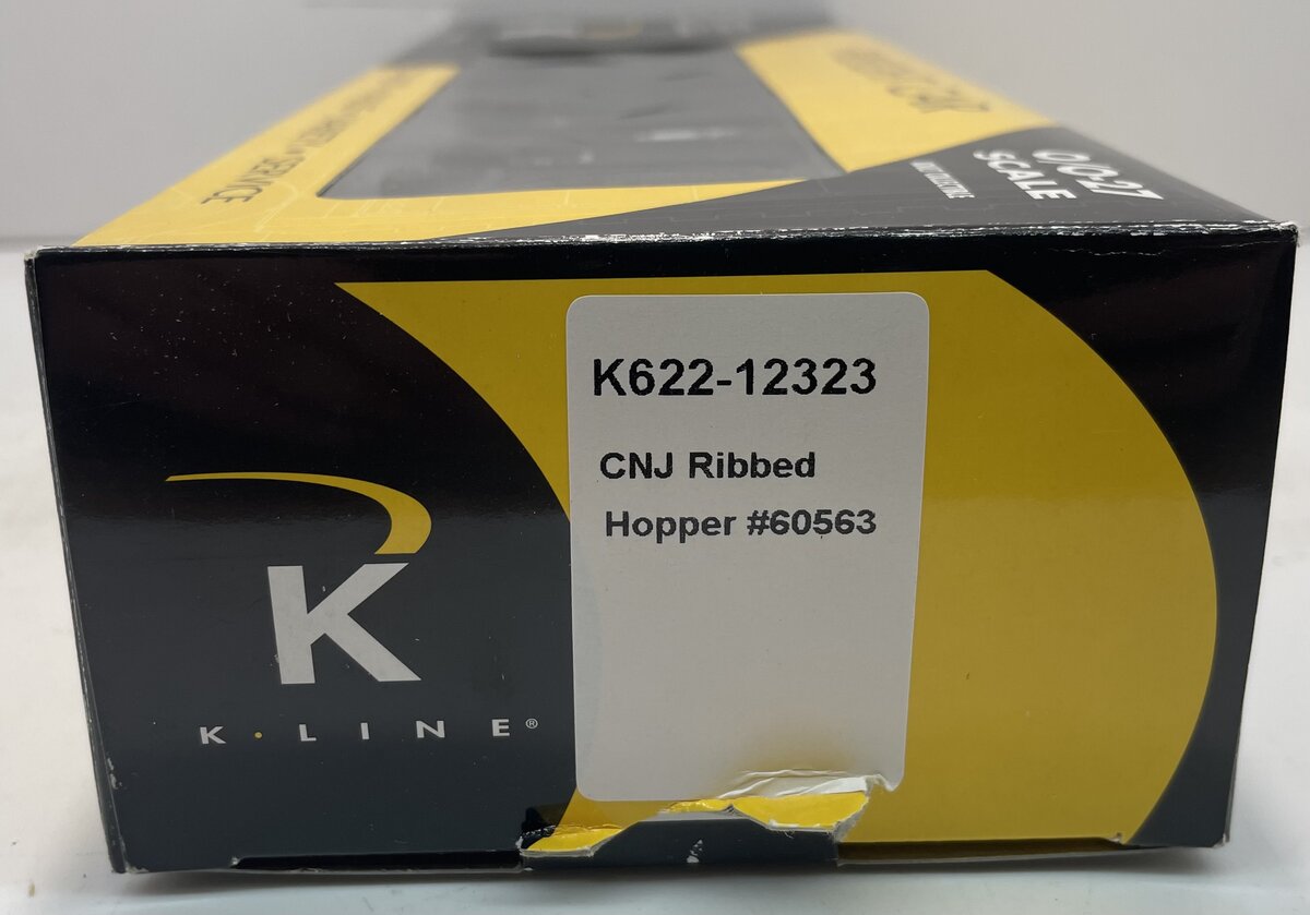 K-Line K622-12323 O Gauge CNJ Ribbed Hopper #60563 LN/Box