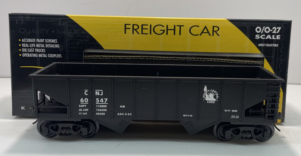 K-Line k622-12321 O Gauge CNJ Ribbed Hopper Car #60547 LN/Box