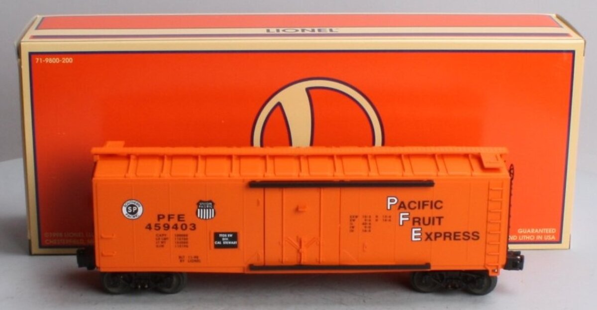 Lionel 6-52154 O Gauge TTOS Pacific Fruit Express Reefer #459403 LN/Box