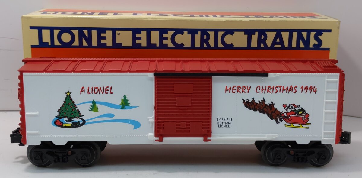 Lionel 6-19929 O Gauge 1994 Christmas Boxcar NIB