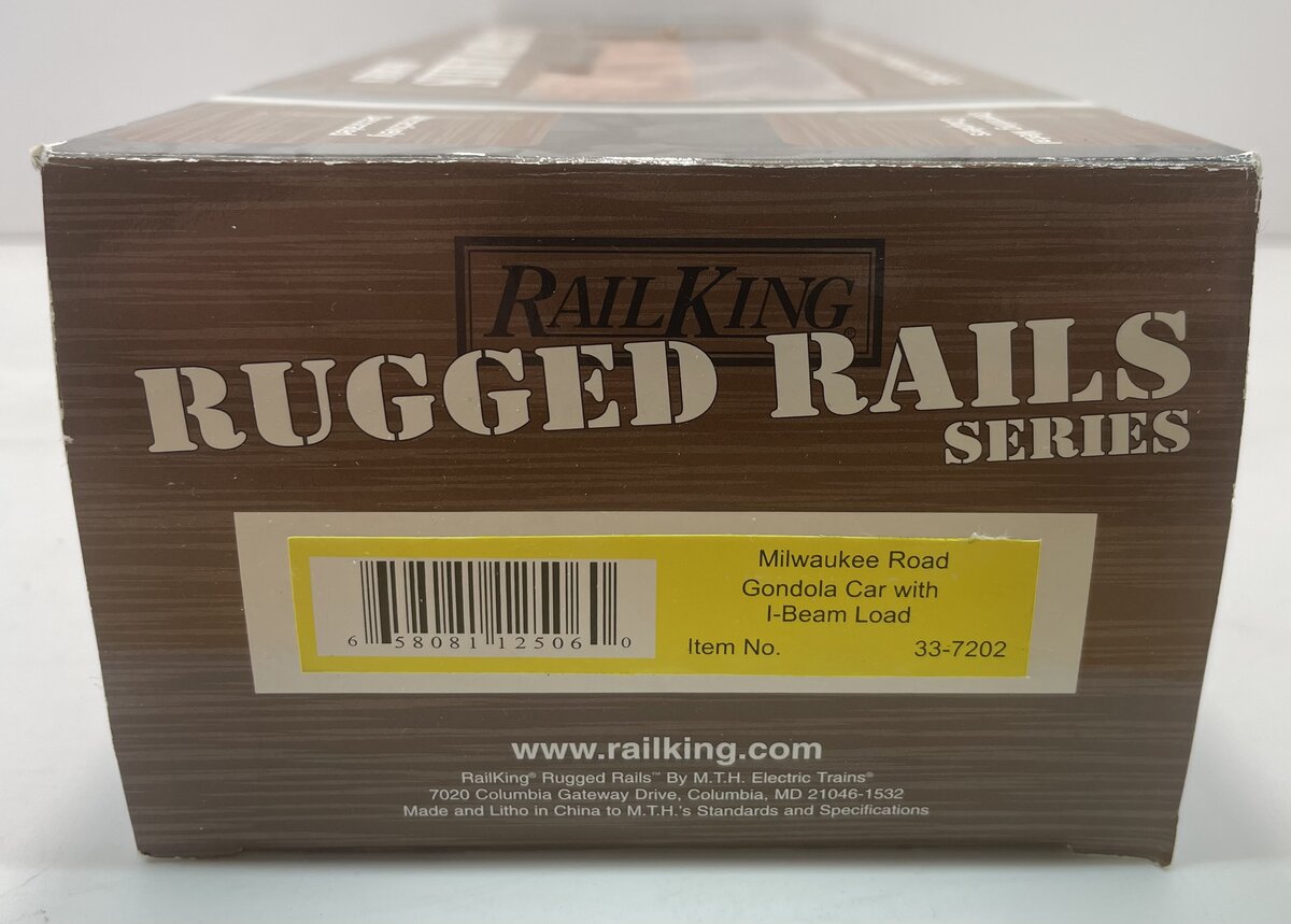 MTH 33-7202 O Gauge Milwaukee Gondola LN/Box