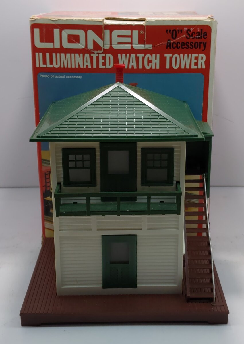 Lionel 6-2319 O Gauge Illuminated Watch Tower EX/Box