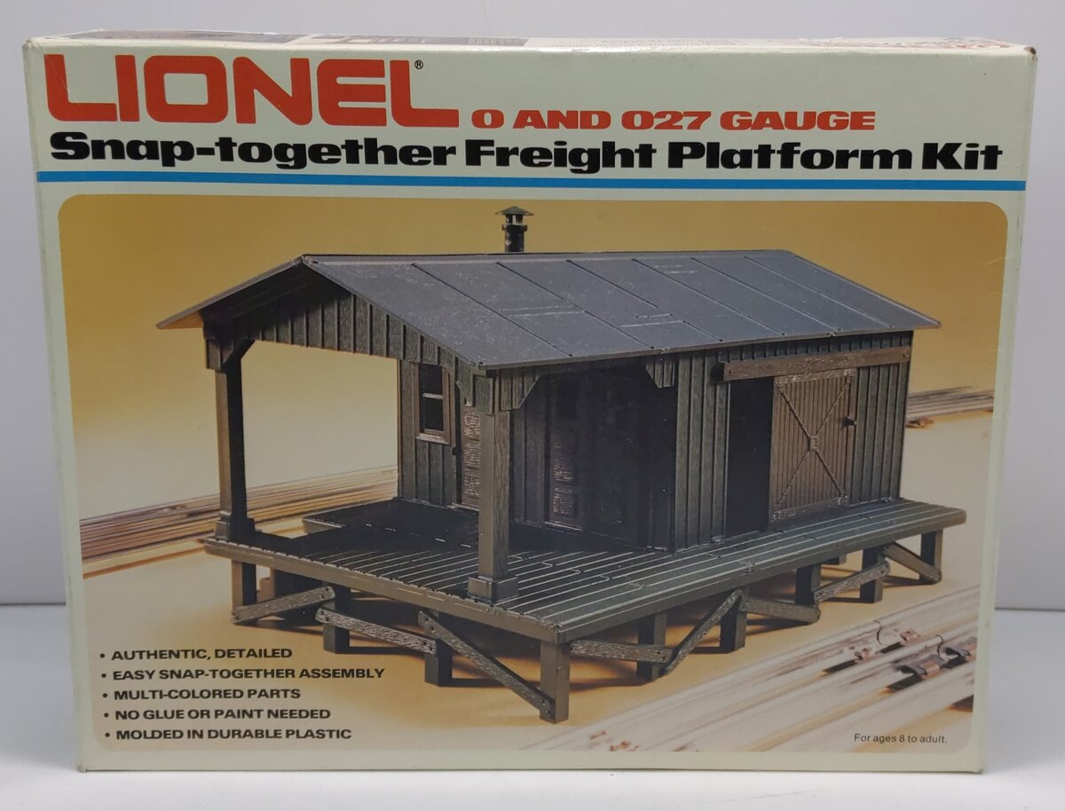 Lionel 6-2784 O/O27 Freight Platform Building Snap-Together Kit LN/Box