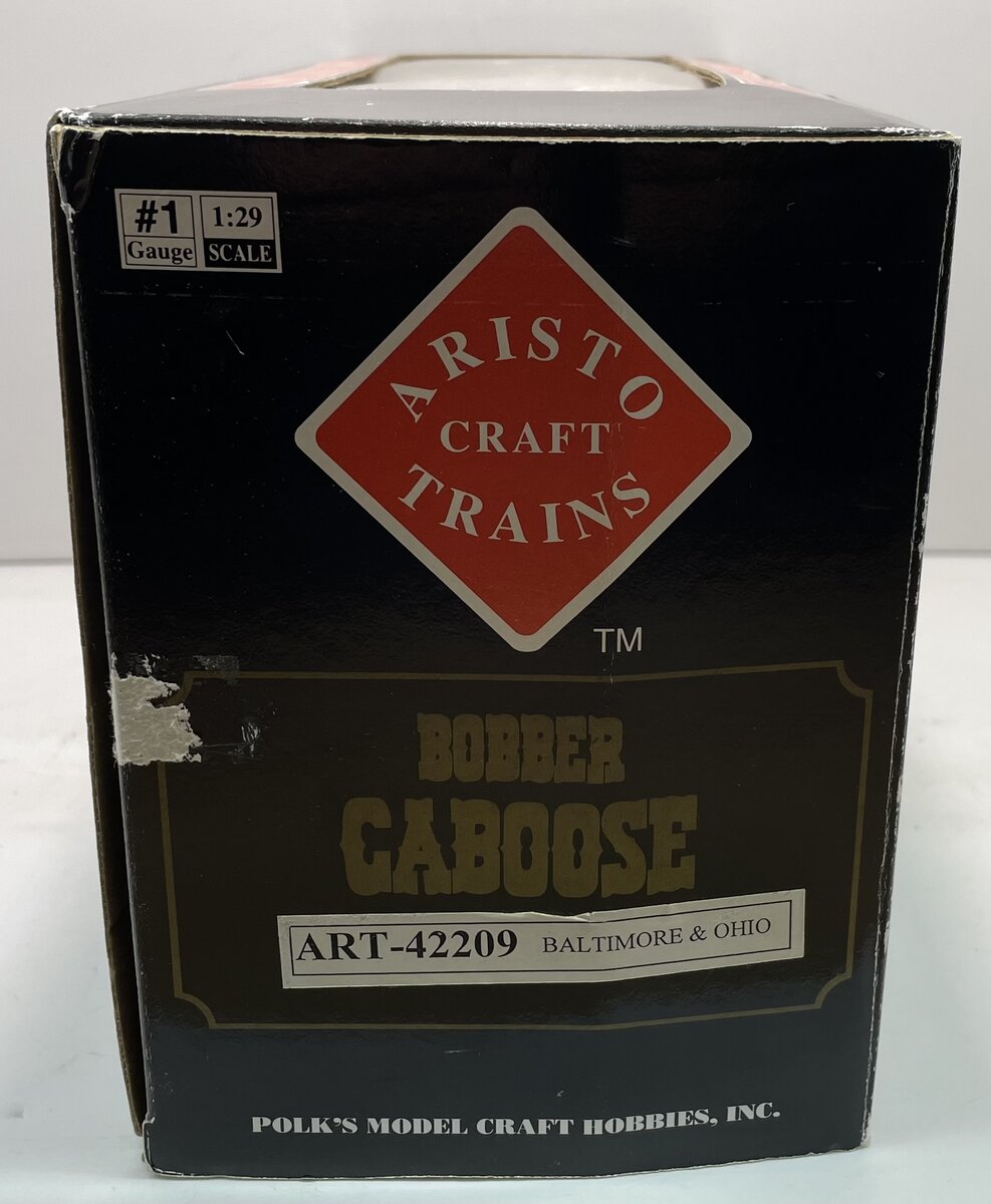 Aristo-Craft 42209 Baltimore & Ohio Bobber Caboose LN/Box