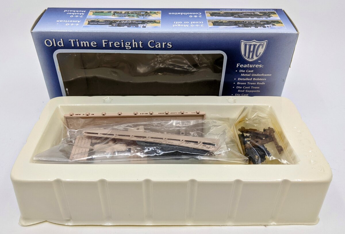 IHC 8211 HO Scale Orange & Alexandria Old Time Gondola Car Kit