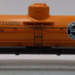 MTH 30-7313 O Gauge Southern Pacific Orange Single Dome Tank Car #52578 NIB