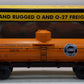 MTH 30-7313 O Gauge Southern Pacific Orange Single Dome Tank Car #52578 NIB