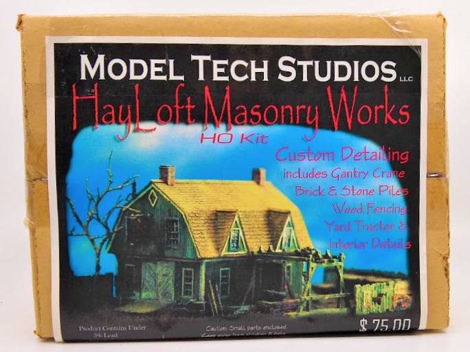 Model Tech Studios 5-0022 HO Scale Hayloft Masonry Works Kit