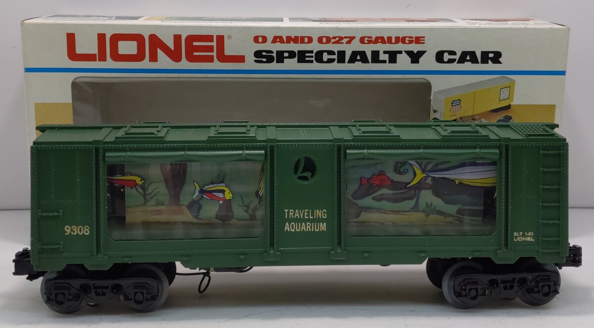 Lionel 6-9308 O Gauge Operating Aquarium Car NIB
