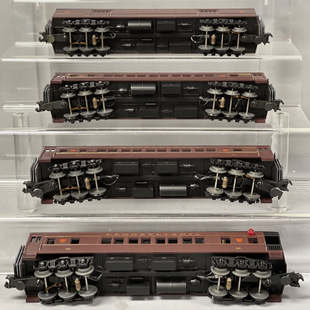 MTH 30-6250 O Pennsylvania RailKing O-27 Madison Passenger Set (Set of 4) LN/Box