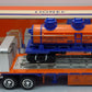 Lionel TMT-18410 O Lionel Flatbed Toy Truck w/Operating Lights & 3-Dome Rail Car LN/Box