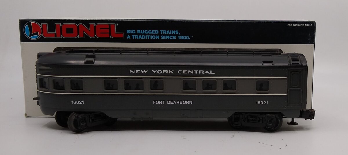 Lionel 6-16021 O Gauge New York Central 'Fort Dearborn' Observation Car NIB