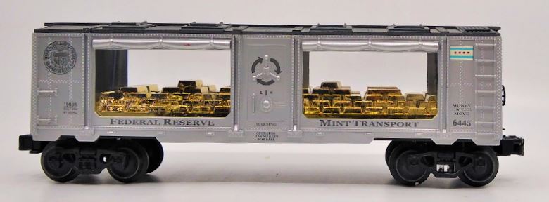 Lionel 6-19686 O Gauge Chicago Federal Reserve Mint Car #6445 NIB