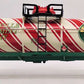 Lionel 6-26196 O Gauge Candy Cane Single Dome Tank Car LN/Box