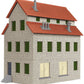 MTH 30-90188 O Granary Layout Building Gray Stone w/Red Oxide Roof NIB