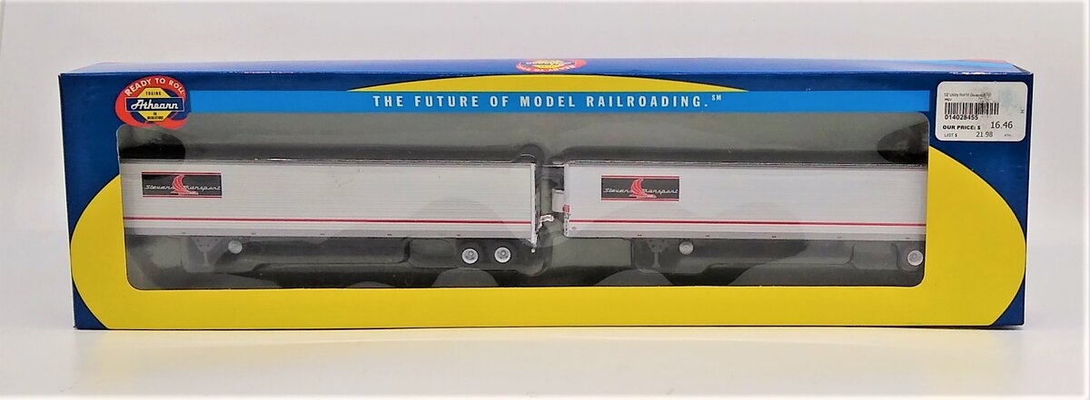 Athearn 28455 HO RTR Stevens Transport 53'' Utility Reefer Trailers