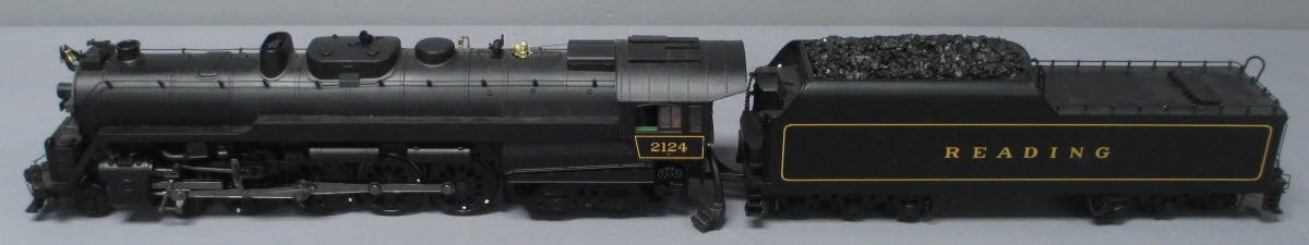 MTH 20-3130-2 O Reading 4-8-4 T-1 Steam Loco & Tender w PS2 #2124 (2Rail) NIB
