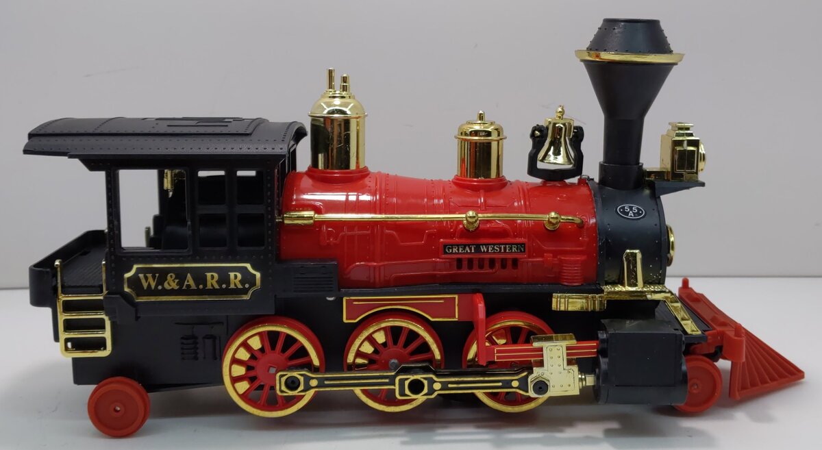 New Bright 1145 G Old Smokey 2-6-2 Battery Operated Steam Locomotive