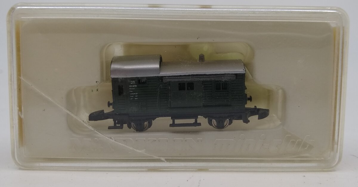 Marklin 8609 Z Scale DB German Federal Railroad Freight Train Baggage Car