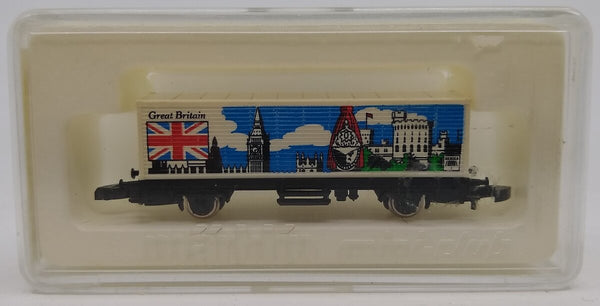 Marklin 2551 Z Great Britain Container Car LN/Box – Trainz