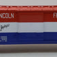 K-Line K761-1331 CB&Q Lincoln Friendship Train Boxcar #36262 NIB