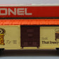 Lionel 6-7801 O Gauge A&W Root Beer Boxcar NIB