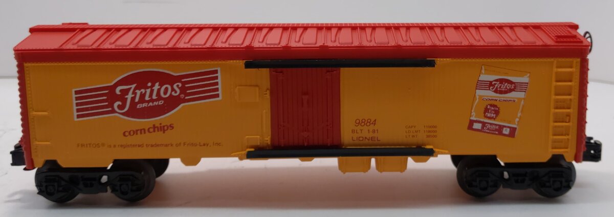 Lionel 6-9884 O Gauge Fritos Billboard Reefer Car LN/Box