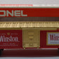 Lionel 6-7708 O Gauge Winston Billboard Reefer Car LN/Box