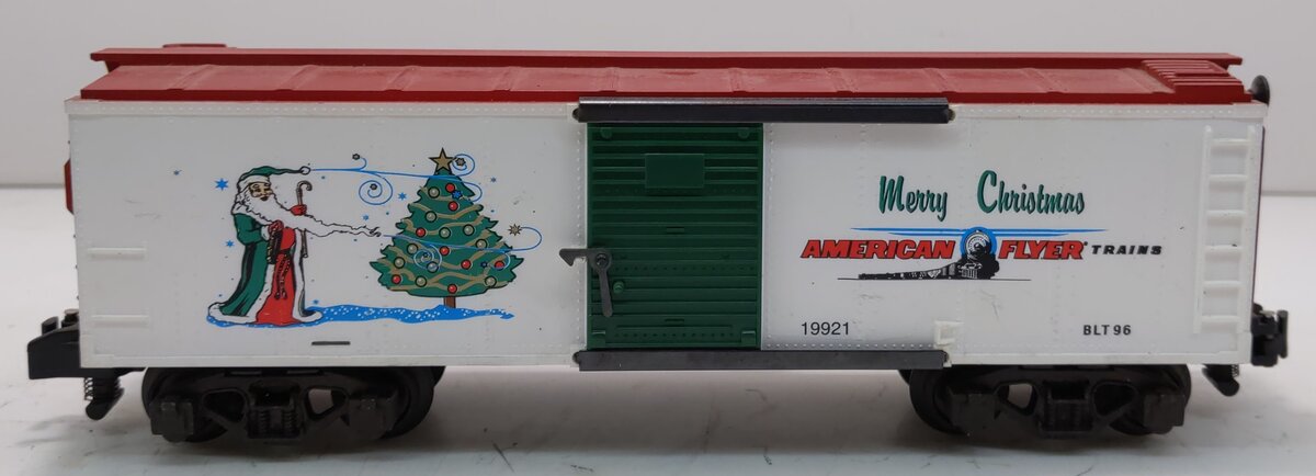 American Flyer 6-48325 S Gauge 1996 Holiday Boxcar LN/Box