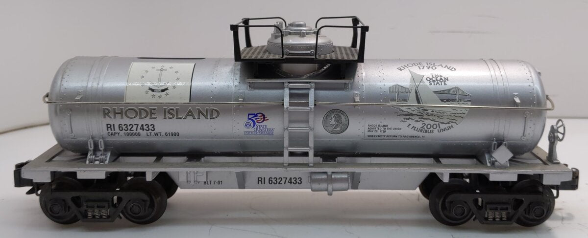 K-Line K632-7433 O Rhode Island Commemorative Quarter Series Tank Car LN/Box