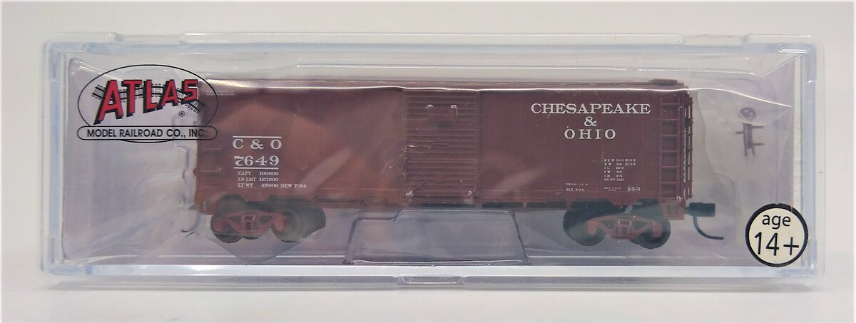 Atlas 50000519 N Chesapeake & Ohio 1932 ARA Boxcar #7649