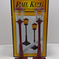 MTH MT-1027 #56 O Gauge Maroon Street Lamp Set (Set of 2) NIB