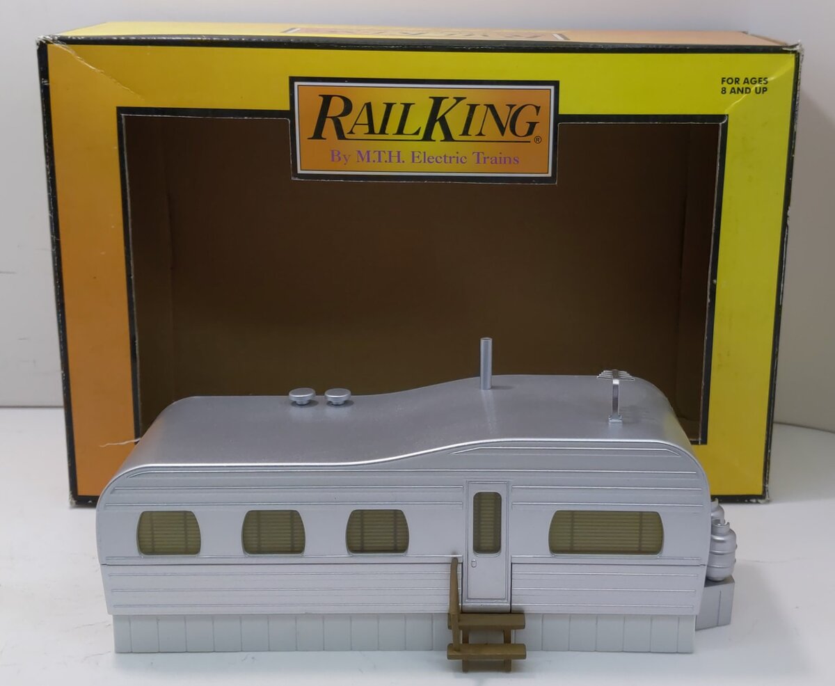 MTH 30-90530 O Gauge Stainless Mobil Home - Stainless LN/Box