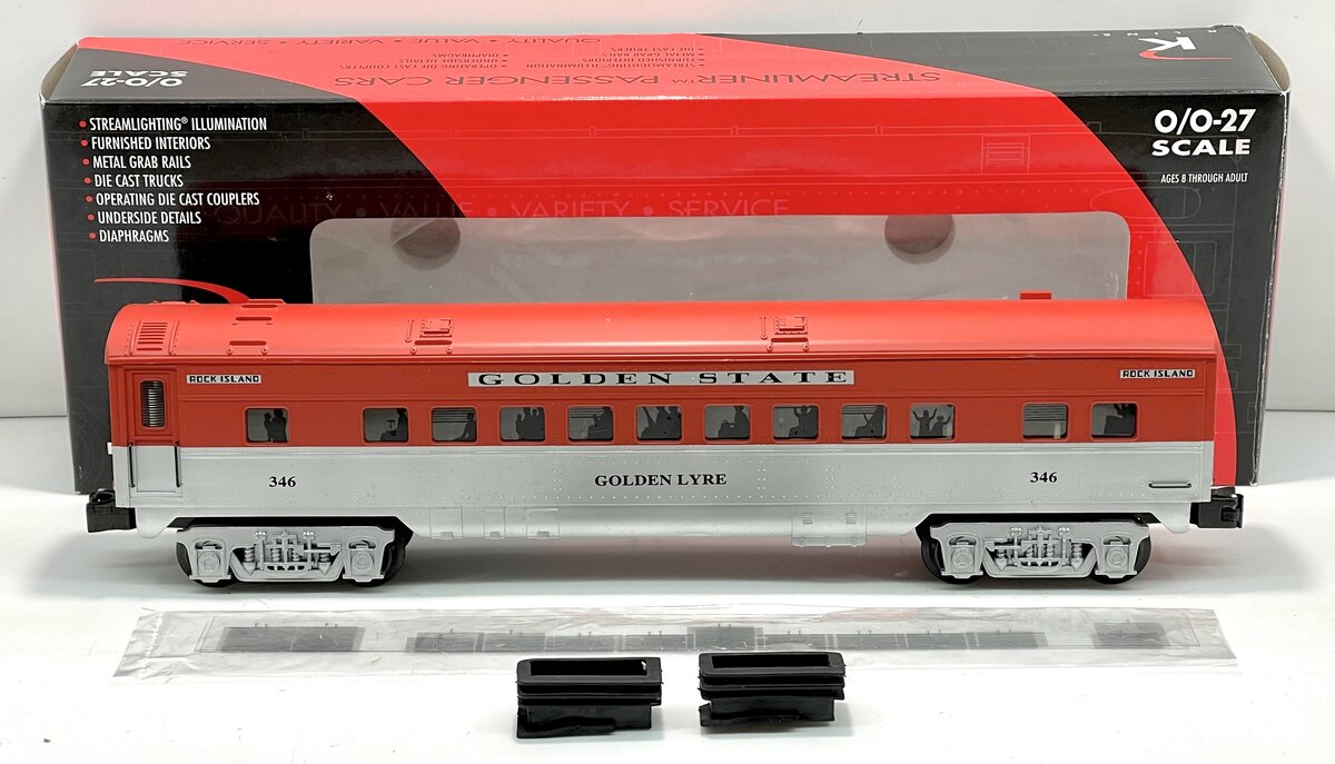 K-Line K4532-0346 O Gauge Golden State Rock Island 