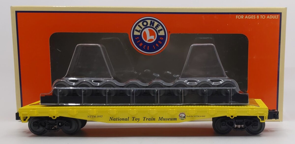 Lionel 6-52271 O Gauge National Toy Train Museum Work Train Flat Car #1957 LN/Box