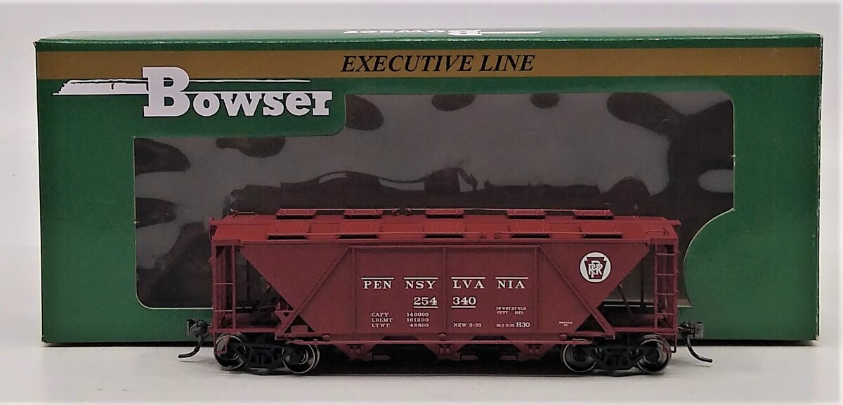 Bowser 40966 HO Pennsylvania Rail Road H30 Hopper Car #254340
