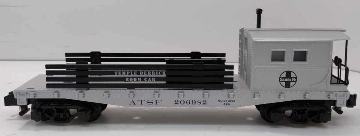 American Flyer 6-48723 S Gauge Santa Fe Crane Boom Car #206982 LN/Box