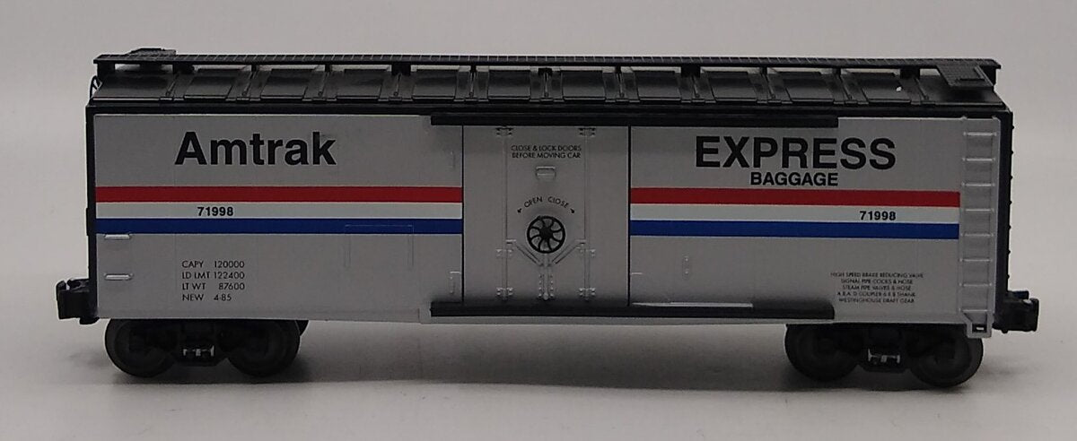 Lionel 6-52151 O Gauge Amtrak Express Baggage Car #71998 EX/Box