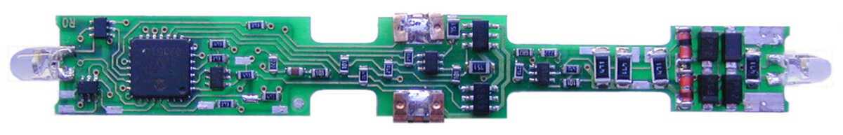Digitrax DN163K1a 1 Amp N Scale Mobile Decoder for Kato N scale SD40-2, SD70MAC