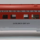 K-Line K4532-0479 O Rock Island Golden Divan 13.5" Streamliner Observation Car LN/Box