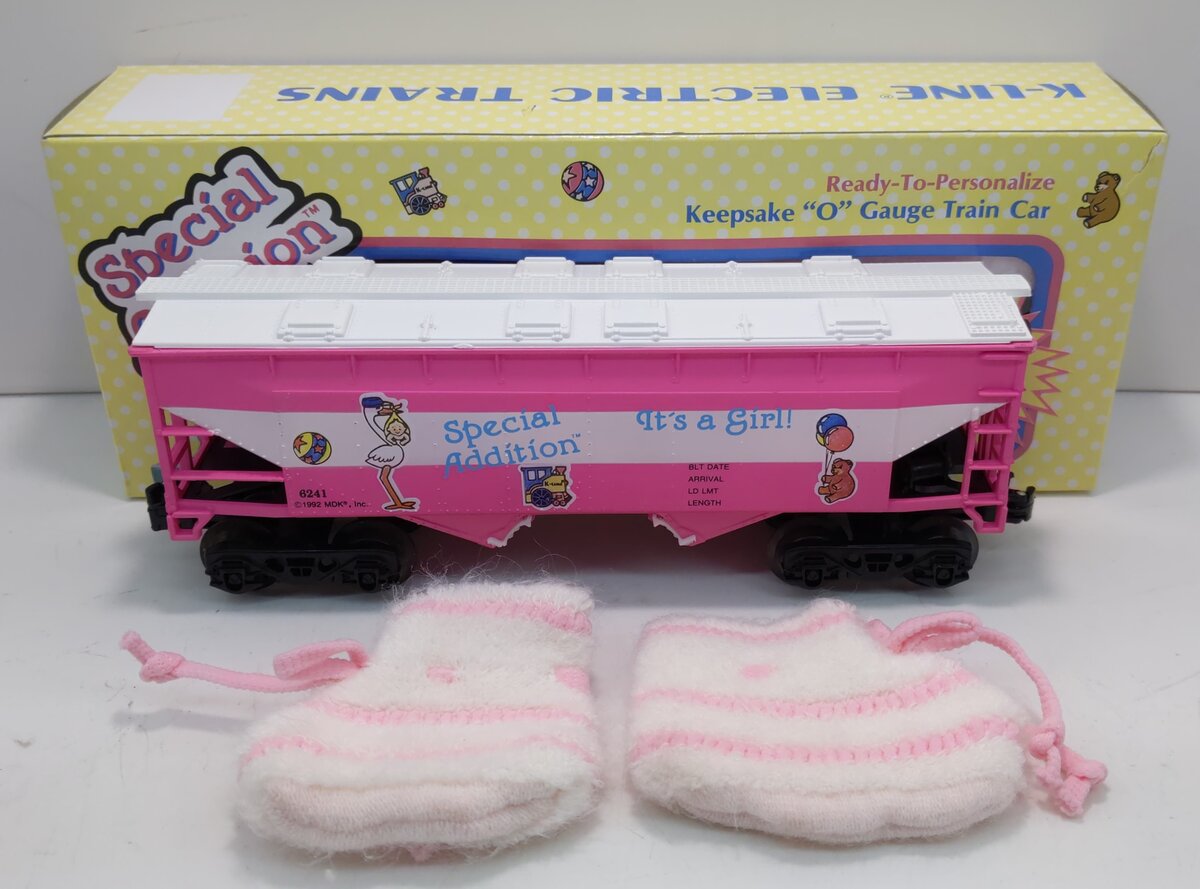 K-Line K6241 It's a Girl Hopper w/ Booties LN/Box