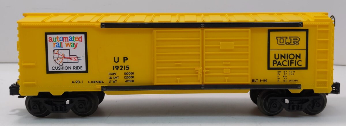 Lionel 6-19215 O Gauge Union Pacific Double Door Boxcar #19215 LN/Box